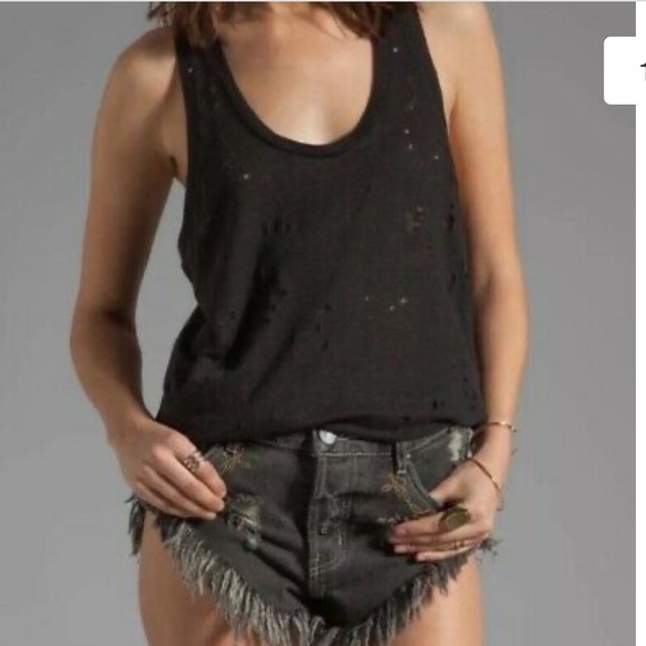 IRO Tops - IRO black linen Doris tank size 34